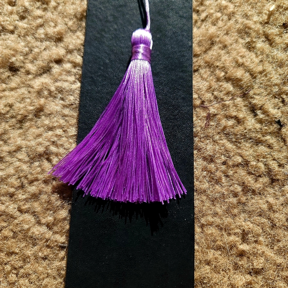 Puppy Multicolor Leather Bookmark - Picture 4 of 6